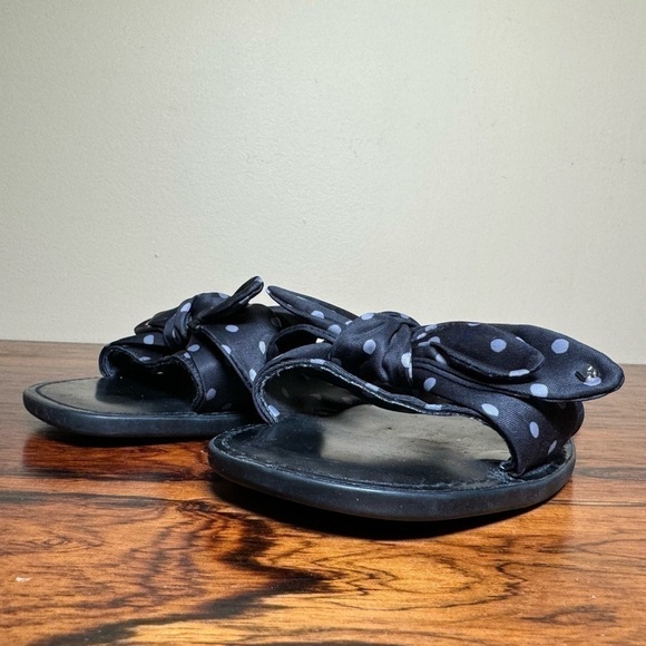 Kate Spade New York Bikini Bow Slide Sandals Polka Dots - Picture 15 of 15